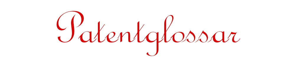 Patentglossar Seitenleiste hell